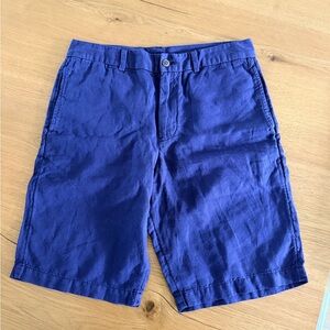 Polo by Ralph Lauren Navy Flat Front Shorts